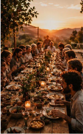 Lange Tafel · Begegnung